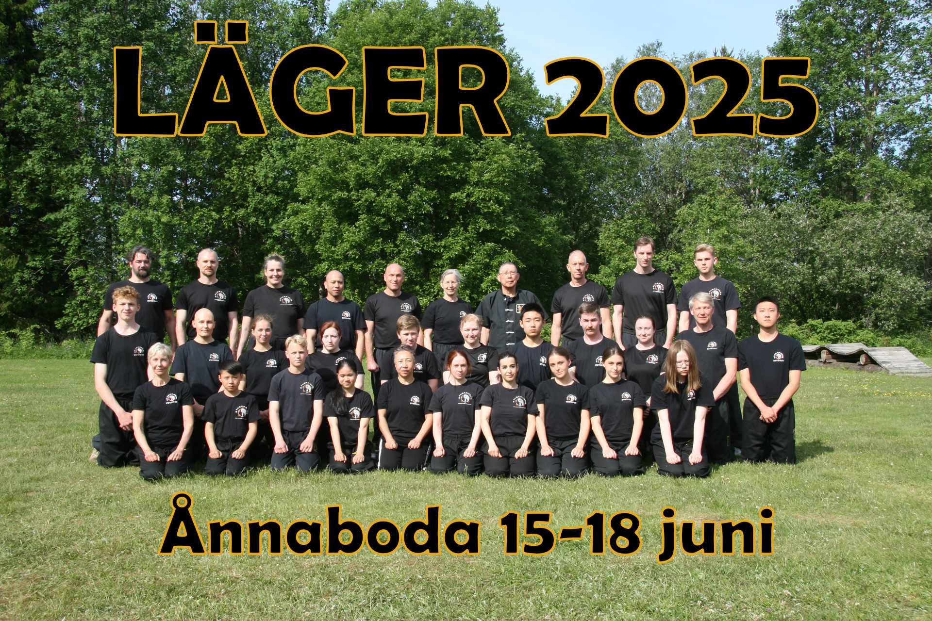 Gruppbild från Läger 2025